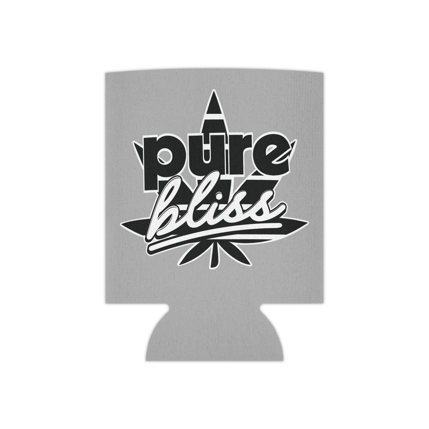 Can Cooler Pure Bliss Monotone Logo