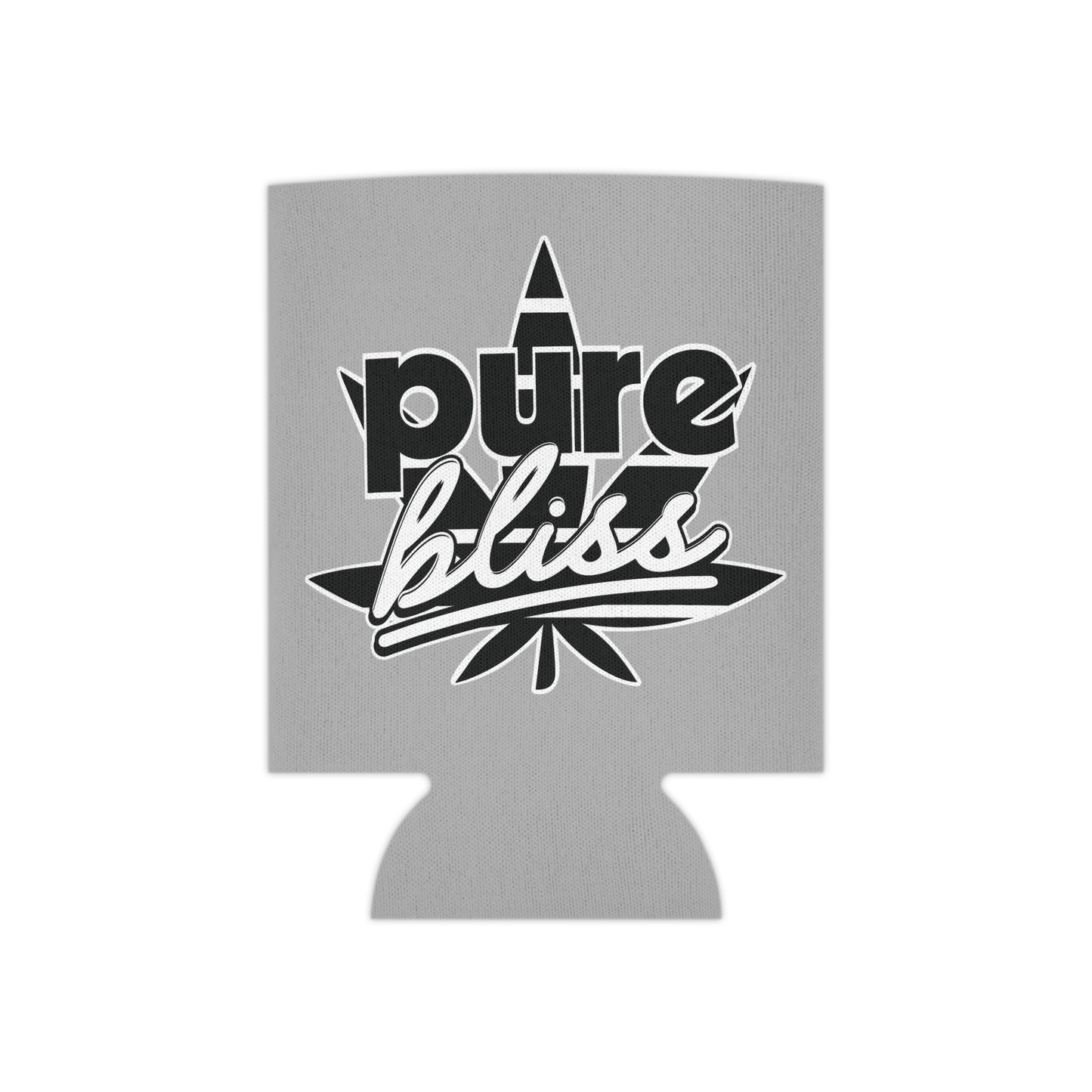 Can Cooler Pure Bliss Monotone Logo