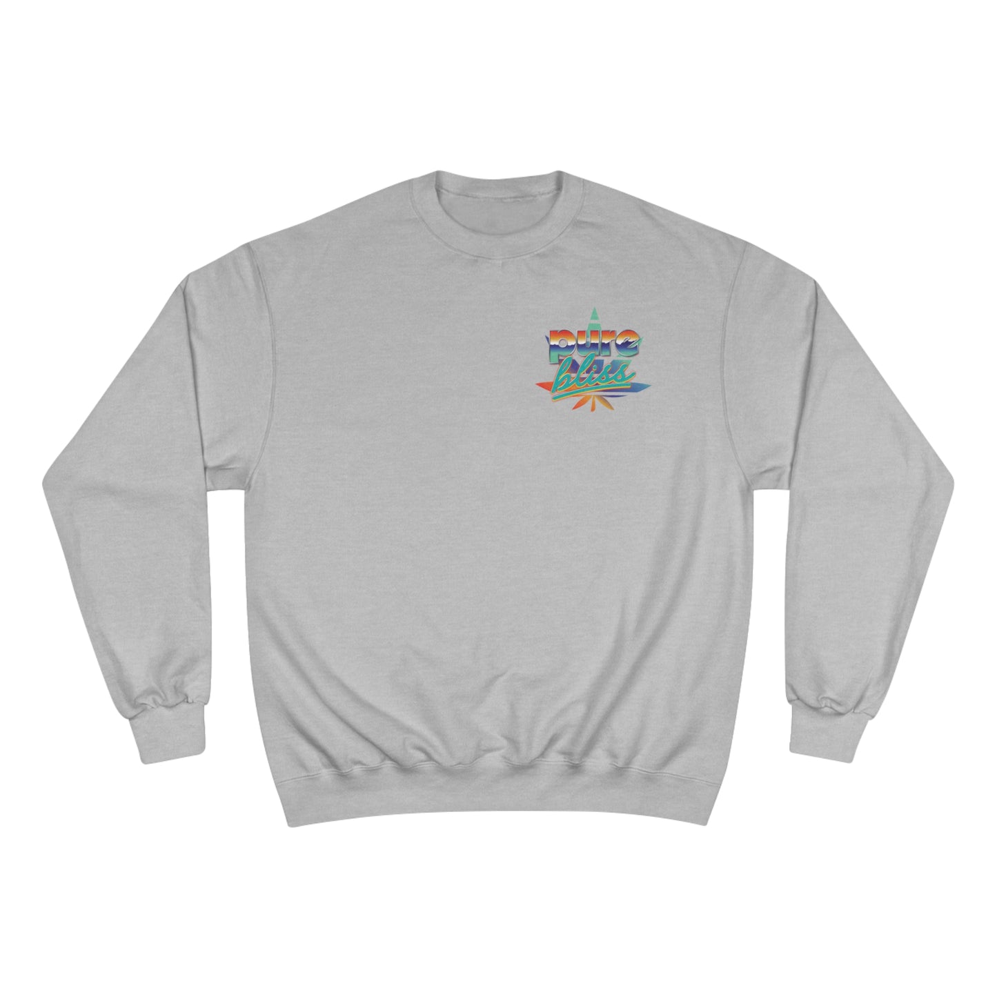 Champion Sweatshirt Pure Bliss Vaporwave logo