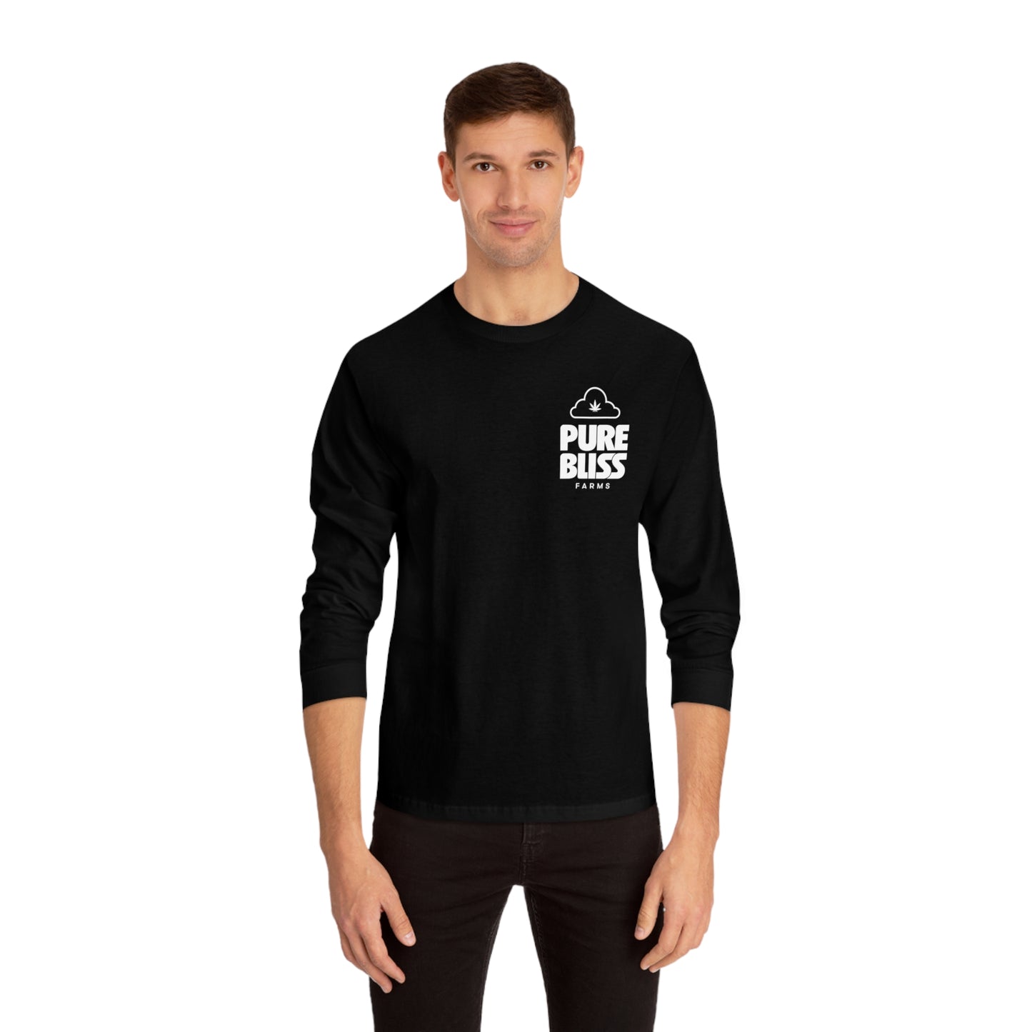 Classic Long Sleeve T-Shirt Pure Bliss Cloud Logo