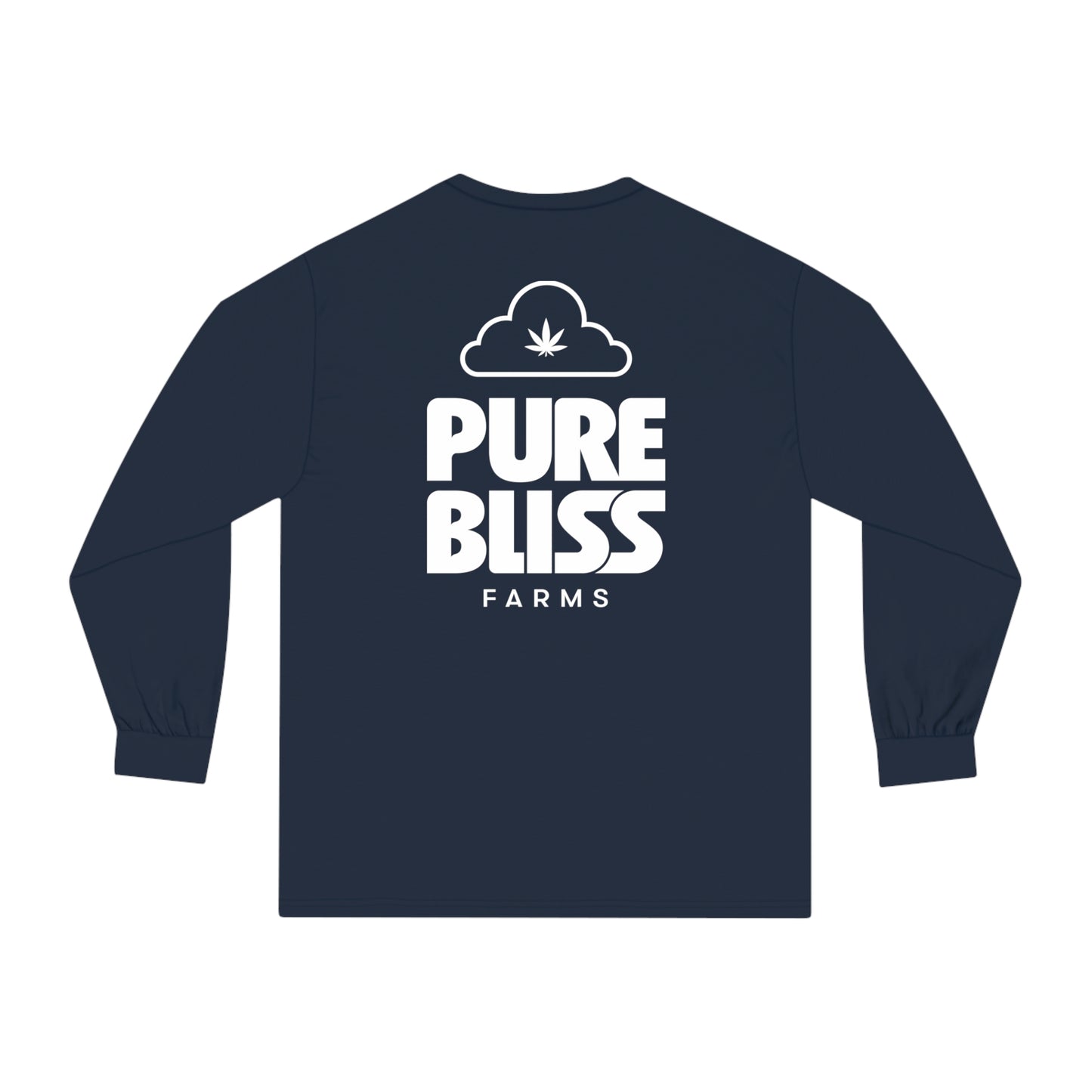 Classic Long Sleeve T-Shirt Pure Bliss Cloud Logo