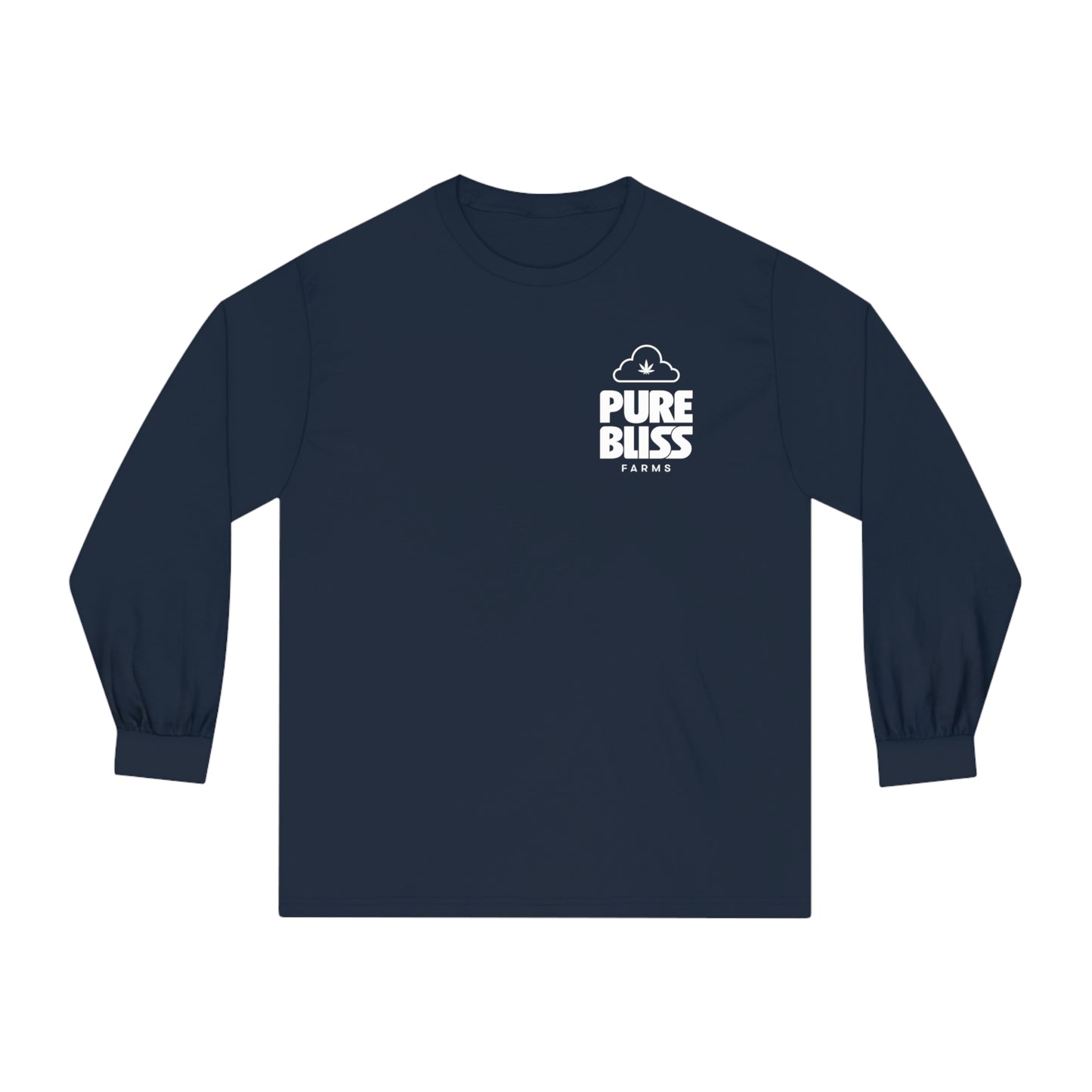 Classic Long Sleeve T-Shirt Pure Bliss Cloud Logo