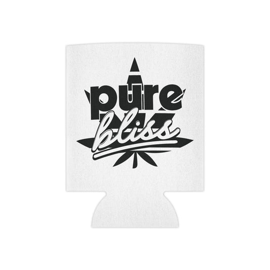 Can Cooler Pure Bliss Monotone Logo