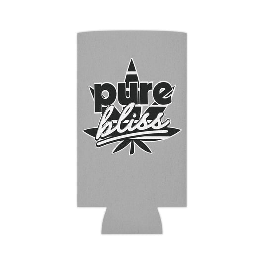 Can Cooler Pure Bliss Monotone Logo