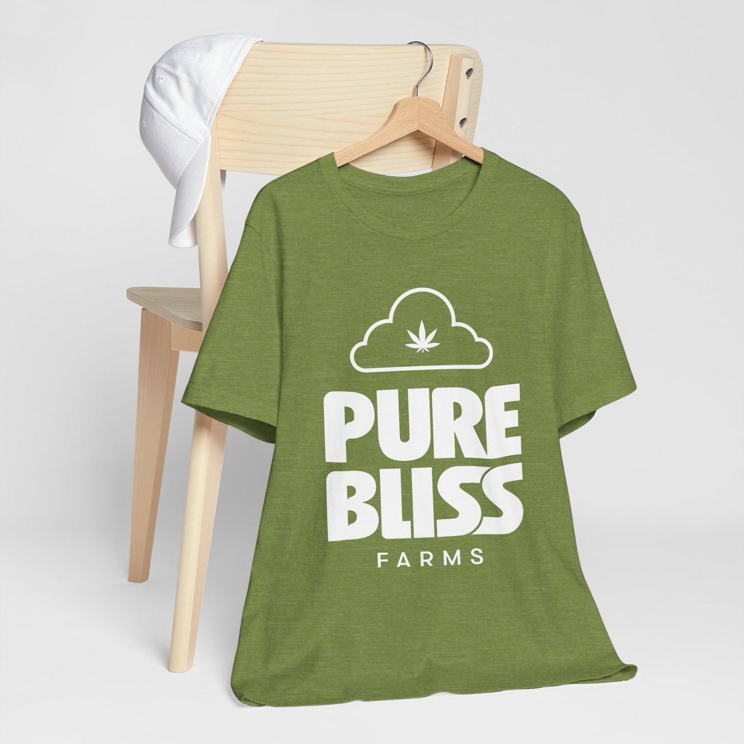 Cannabis Cloud Unisex Tee by Pure Bliss