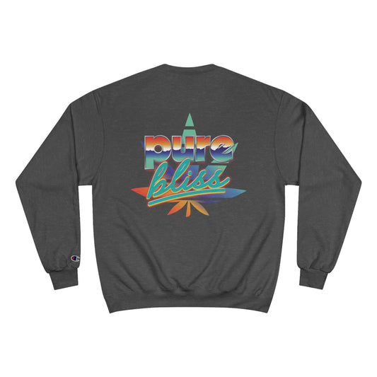 Champion Sweatshirt Pure Bliss Vaporwave logo