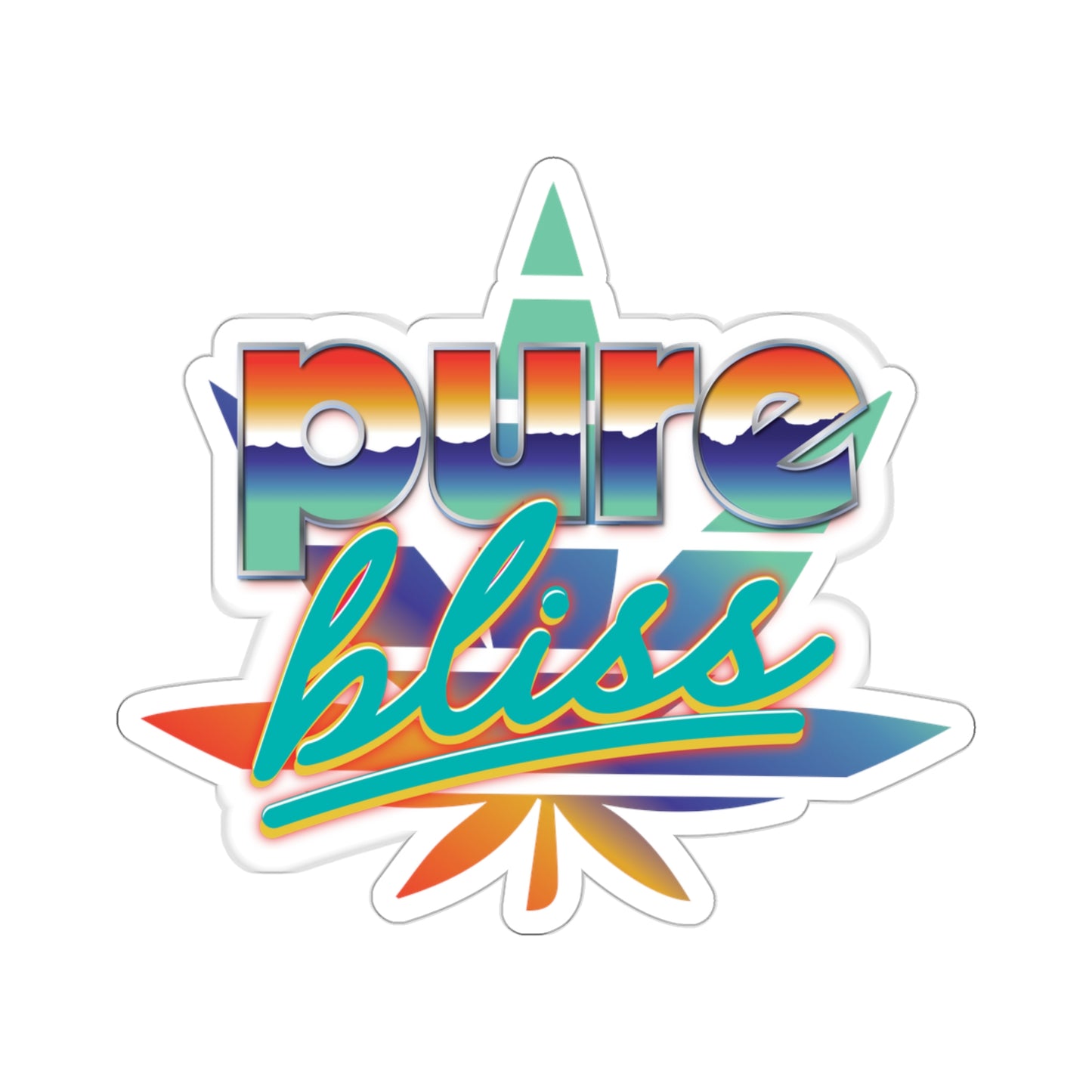 Stickers - Vaporwave Logo