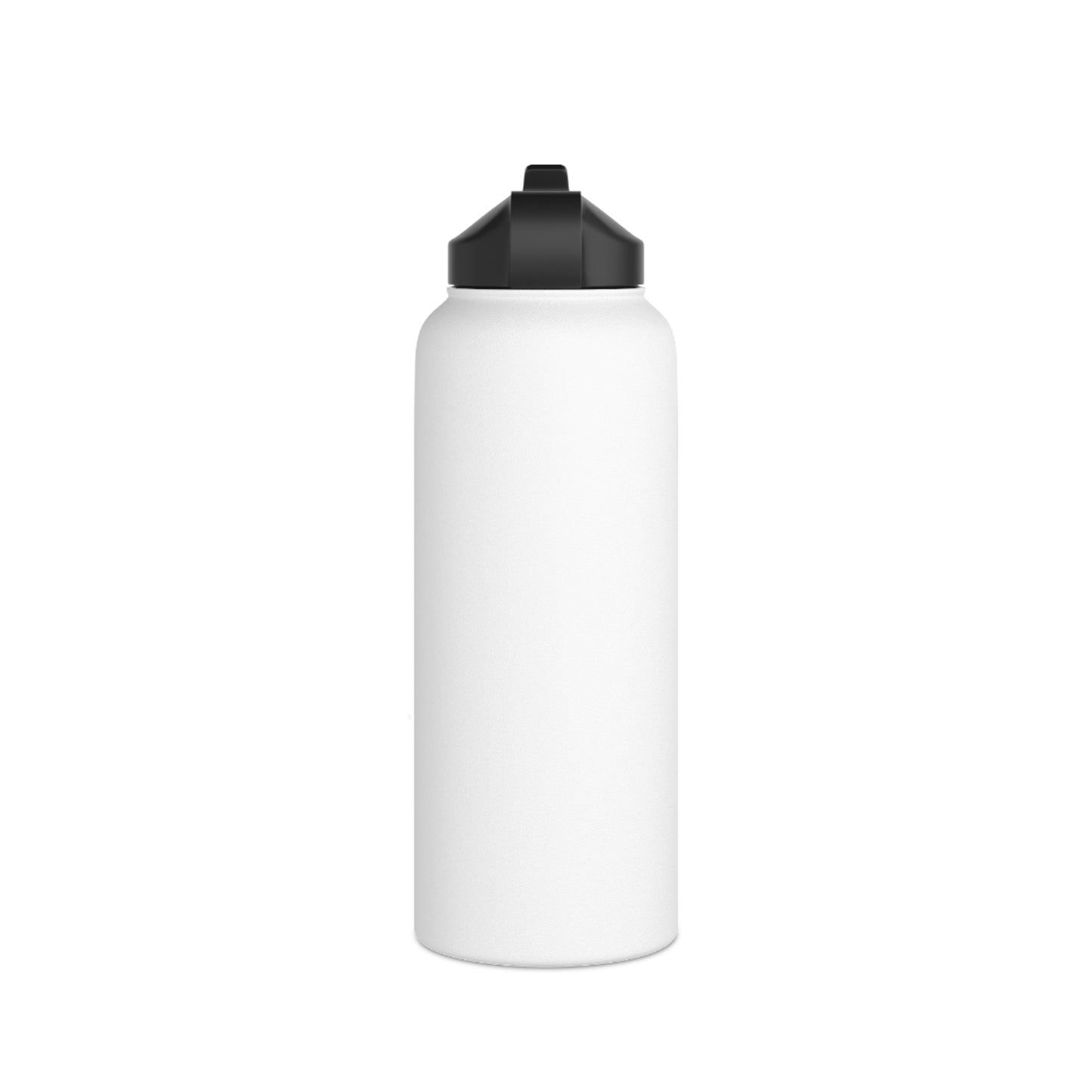 Stainless Steel Water Bottle Pure Bliss Monotone Logo