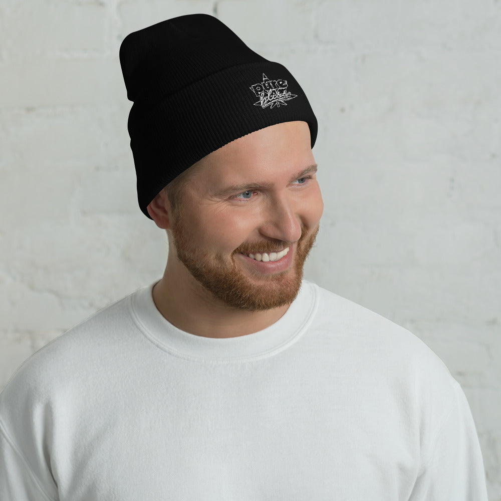 Cuffed Beanie Monotone Logo