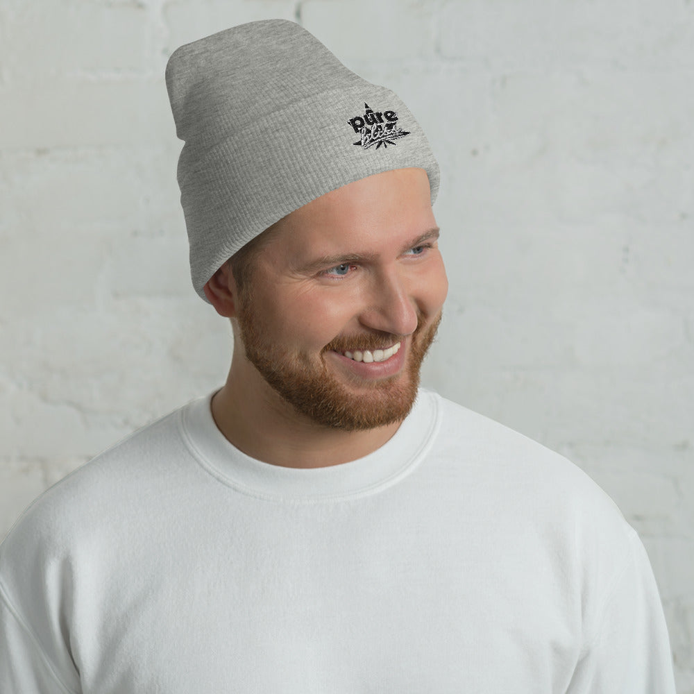 Cuffed Beanie Monotone Logo