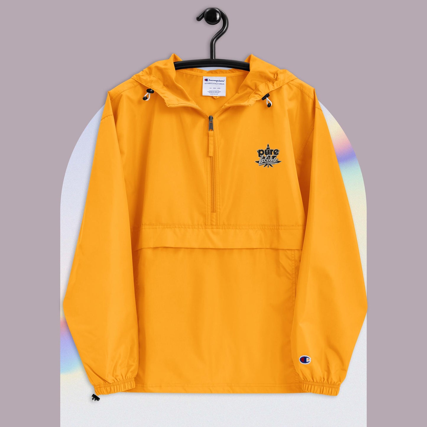 Champion Packable Jacket Pure Bliss Monotone Logo