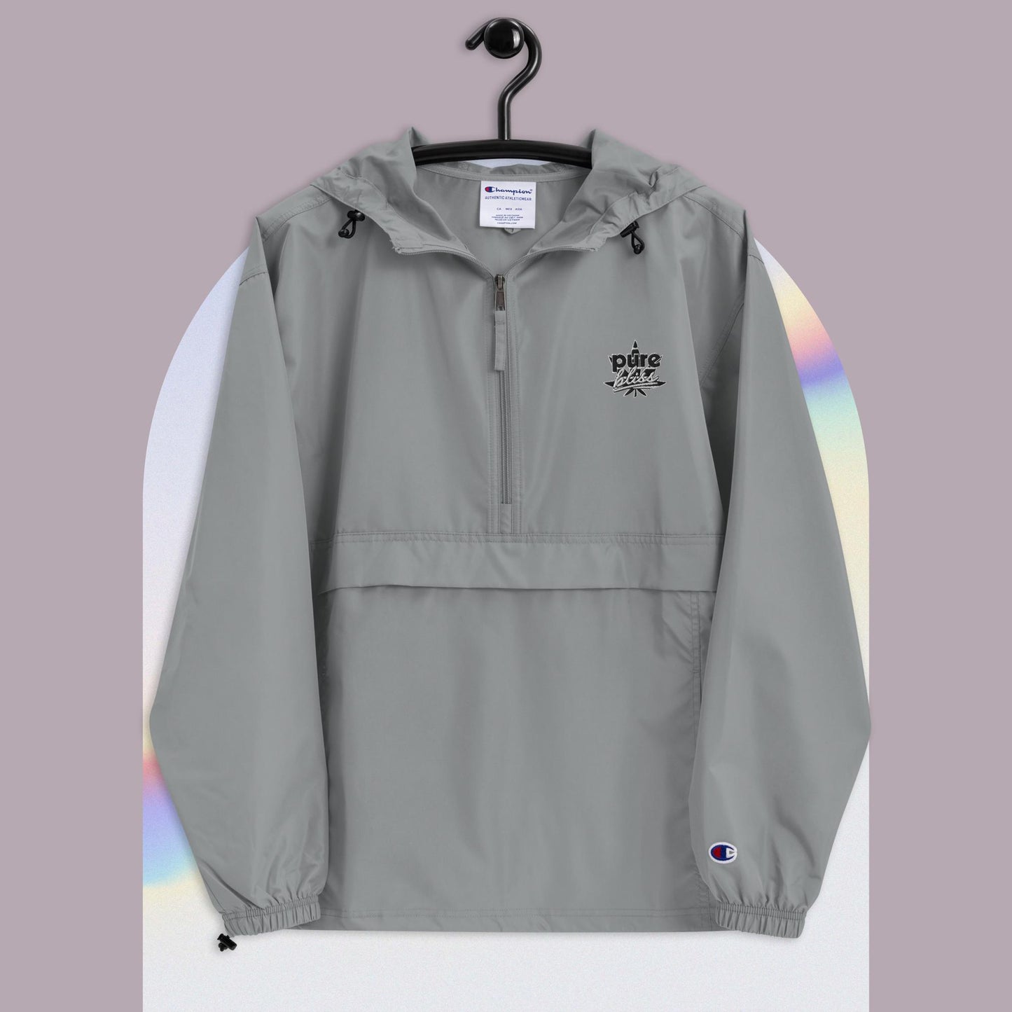 Champion Packable Jacket Pure Bliss Monotone Logo