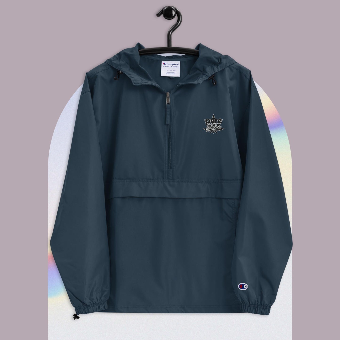 Champion Packable Jacket Pure Bliss Monotone Logo