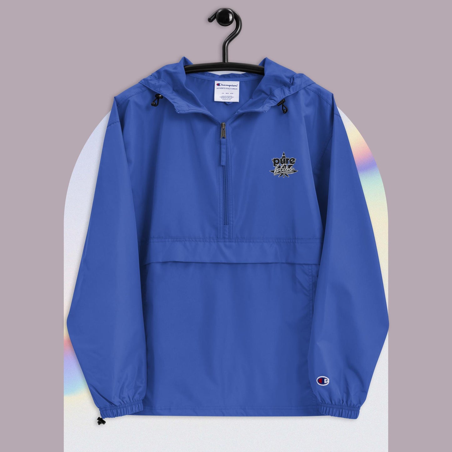 Champion Packable Jacket Pure Bliss Monotone Logo