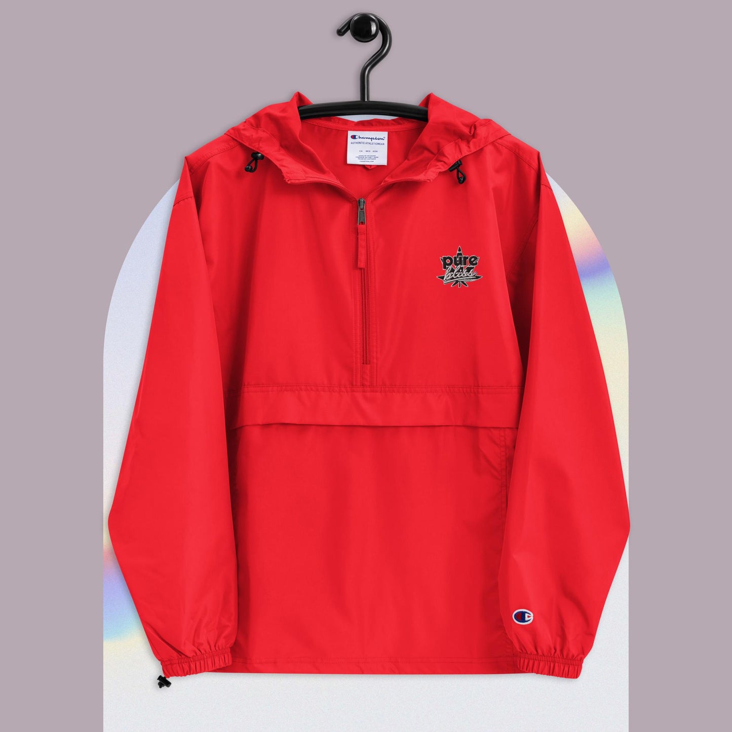 Champion Packable Jacket Pure Bliss Monotone Logo